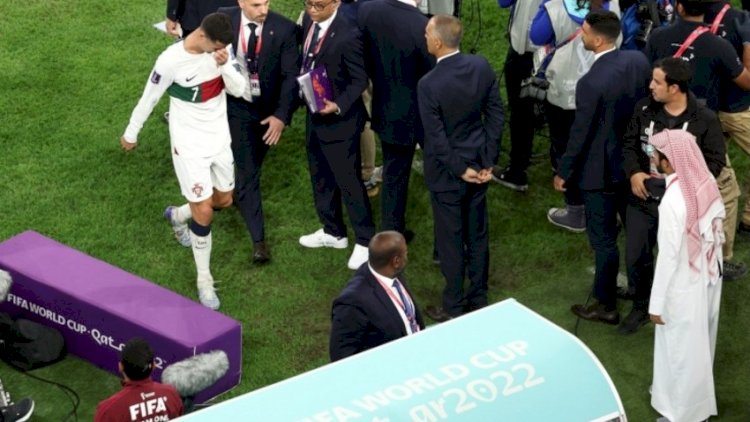    DÇ-2022: Ronaldo Mərakeşə uduzduqları oyundan sonra ağladı   