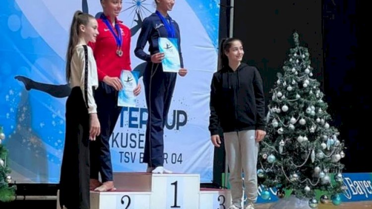    Azərbaycan gimnastı Almaniyada qızıl medal qazandı   