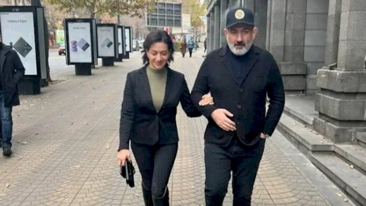    Paşinyanın həyat yoldaşı ilə İrəvanda gəzməyi lağa qoyuldu   
