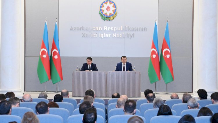    Diplomatik korpusun nümayəndələri və hərbi attaşelər üçün brifinq keçirildi   