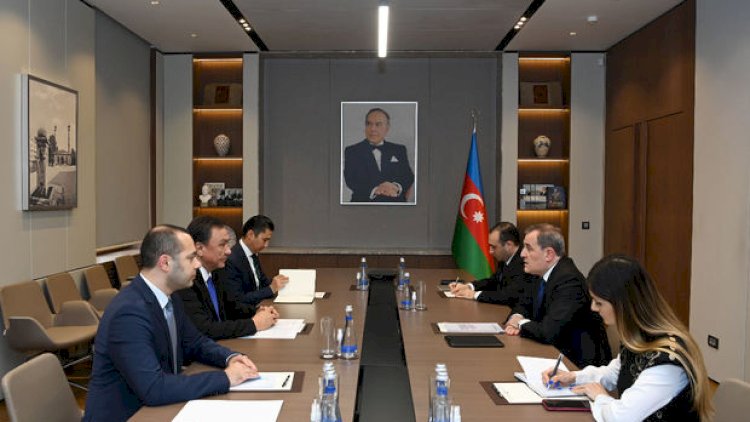    Ceyhun Bayramov Türk Dövlətləri Təşkilatının Baş katibi ilə görüşdü   