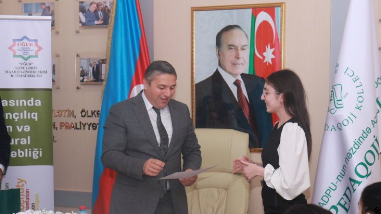    Müsabiqə qalibləri mükafatlandırıldı - Foto   