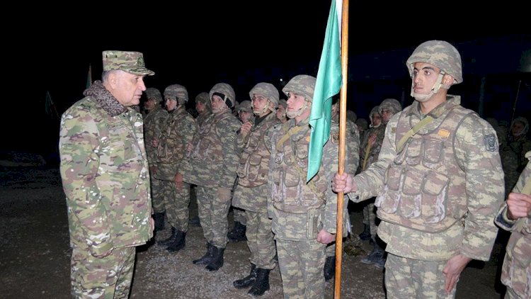    Kərim Vəliyev hərbi hissələrin döyüş hazırlığını yoxladı   