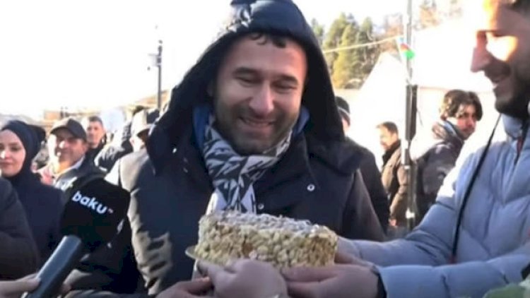    Aksiyaçı doğum gününü Xankəndi-Şuşa yolunda keçirdi - Video   