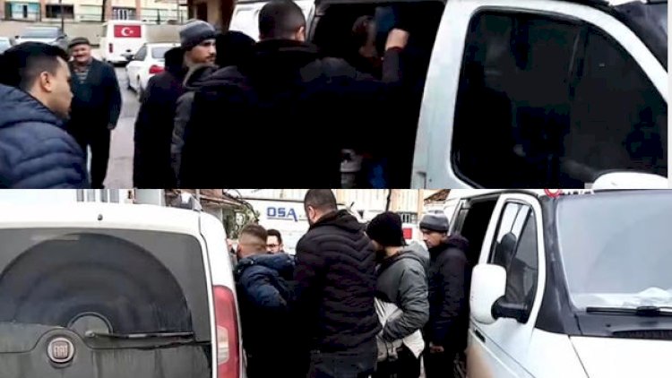    Mikroavtobus qaçırmaq istəyən oğru içəridə ilişib qaldı   