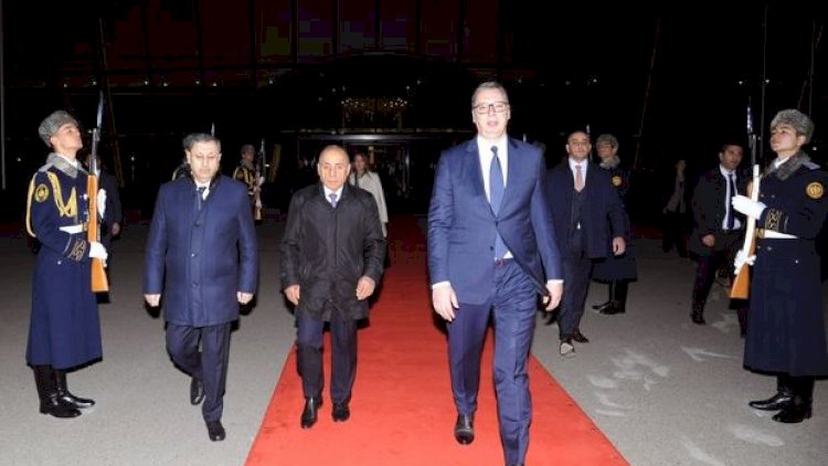   Serbiya prezidentinin Azərbaycana işgüzar səfəri başa çatdı   