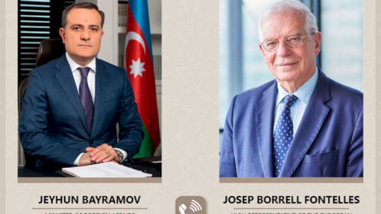    Bayramovla Borrel Laçın yolundakı aksiyanı müzakirə etdilər   
