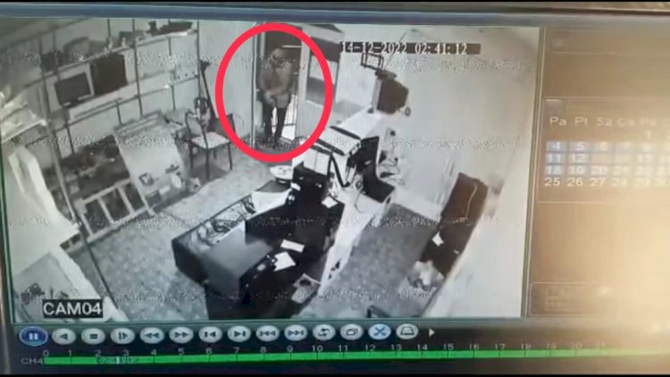    Kompüter dükanından oğurluq edən tutuldu   