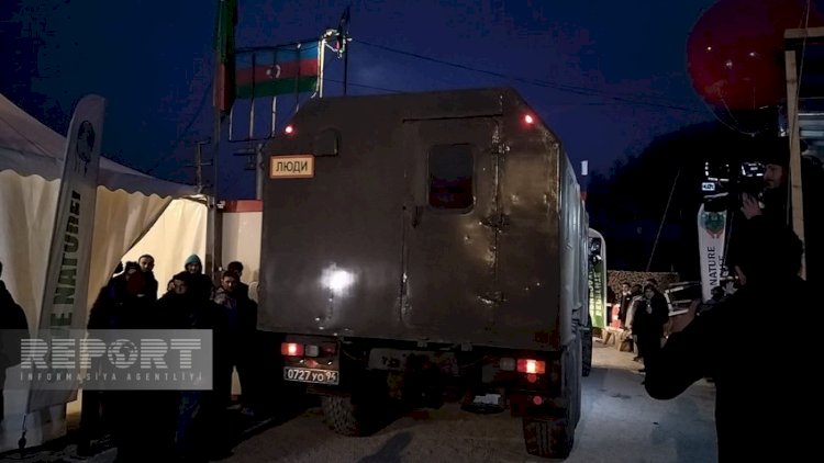    Xankəndi-Laçın yolunda sülhməramlıların və BQXK-nın daha 11 avtomobilinin hərəkətinə şərait yaradıl   