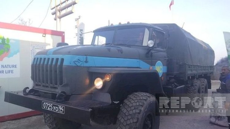    Sülhməramlıların daha iki maşını Xankəndiyə keçdi   