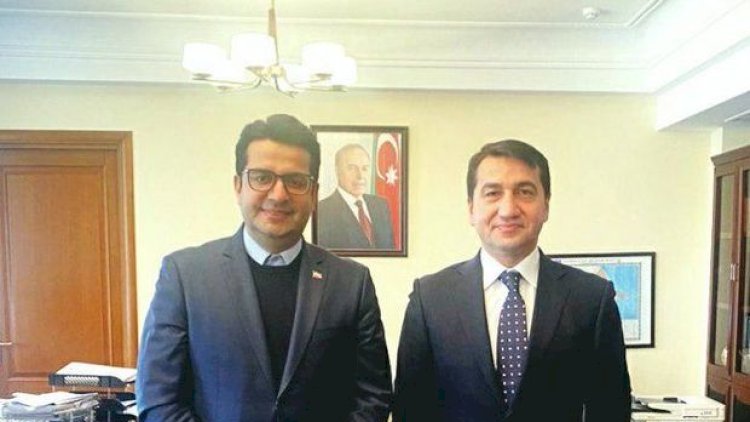    Hikmət Hacıyev İranın Azərbaycandakı səfiri ilə görüşdü   