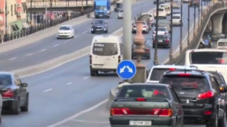    Bakıda ən böyük yol ötürücülərindən biri bağlanır - Video   