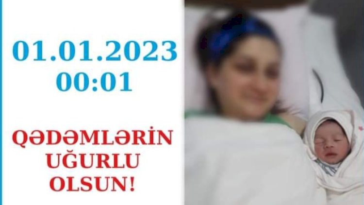    Azərbaycanda yeni ildə doğulan ilk körpə OĞLANDIR   