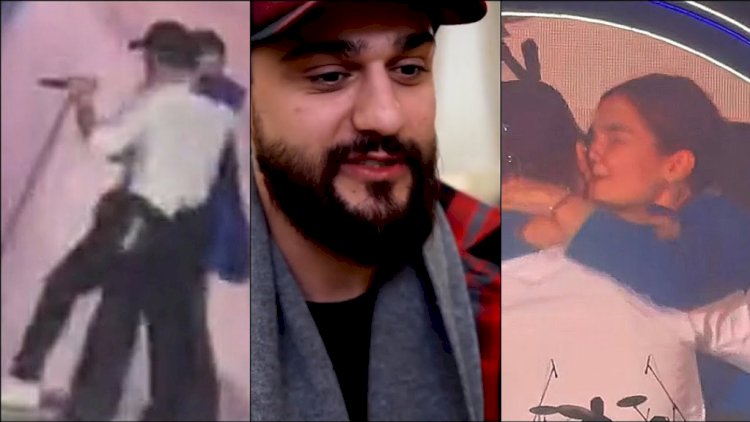    Müğənnini qucaqlayan tələbə qız qovuldu + 15 sutka həbs -   Video