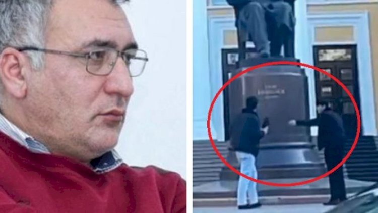    “Üzeyir Hacıbəylinin heykəlinə ayaqqabı atılmasını böyük problemə çevirməyək” - Yazıçı   