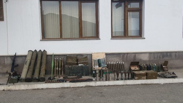    Xocavənddə ermənilərin atıb qaçdığı silah-sursat tapıldı   