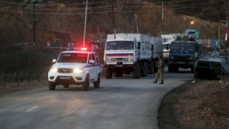   Laçın-Xankəndi yolu: Sülhməramlıların daha 7 maşını keçdi   