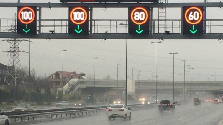    Bakının bəzi yollarında sürət həddi aşağı salındı   