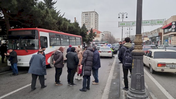    Bakıda avtobus piyadanı vurub öldürdü – Video   