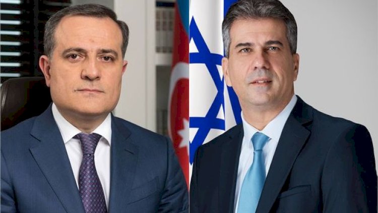    Ceyhun Bayramov israilli həmkarı ilə danışdı   