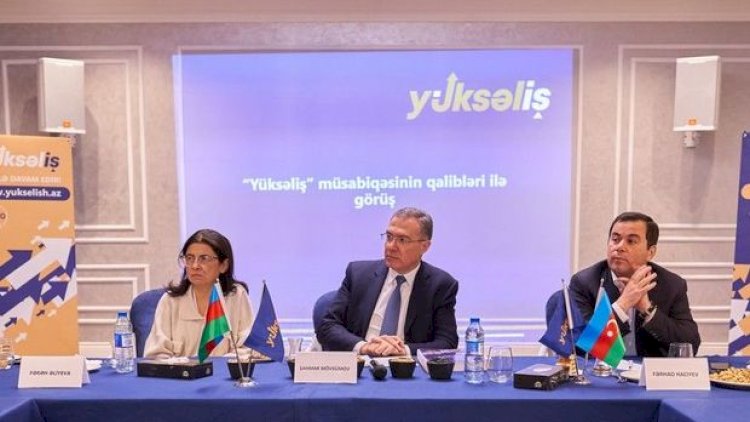   Prezidentin köməkçisi “Yüksəliş” müsabiqəsinin qalibləri ilə görüşdü   