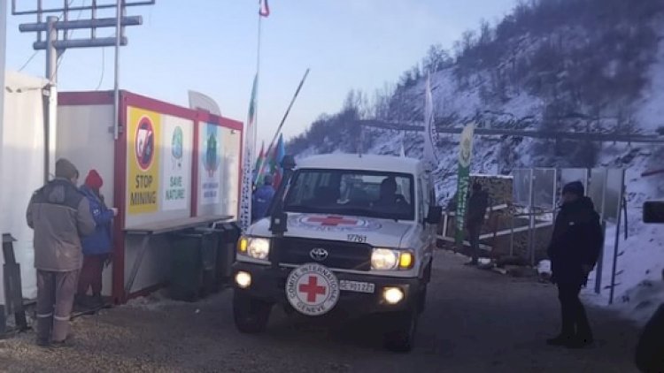    BQXK maşınları Laçın dəhlizindən maneəsiz keçdi   
