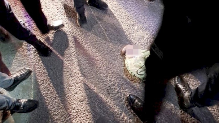    Masazırda yola atılan körpə öldü - FOTO   
