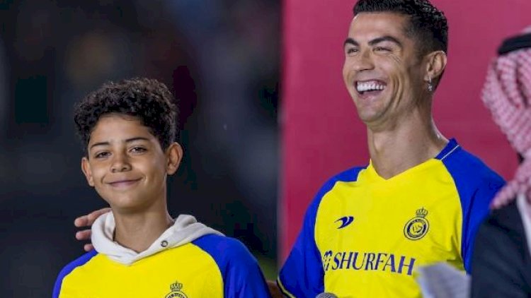    Ronaldonun oğlu Səudiyyə Ərəbistanı akademiyasında məşq edir   