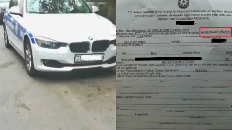    Polisdən yol soruşan sürücü cərimələndi – Nazirə və Prokurorluğa ŞİKAYƏT   
