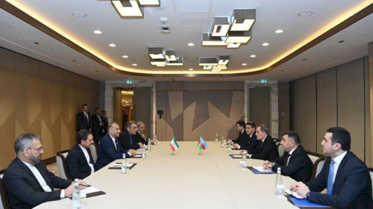    Azərbaycan və İran XİN rəhbərləri görüşdü   
