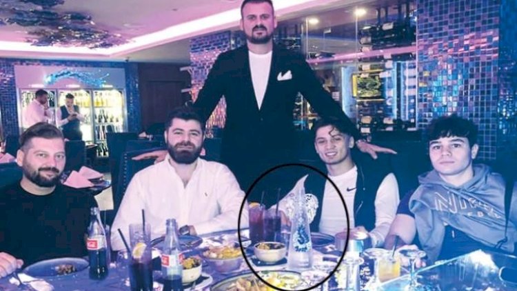    Reper restoranda 3 min 500 dollarlıq brend su sifariş etdi   
