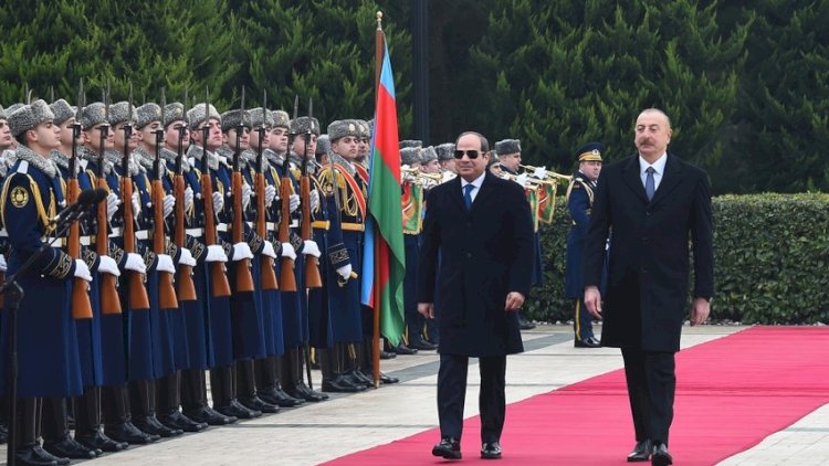    Misir Prezidentinin qarşılanma mərasimi keçirildi   