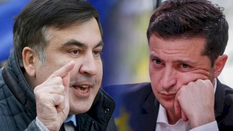    Saakaşvili Zelenskinin bostanına daş atdı   