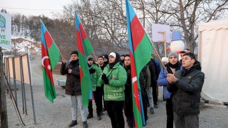    Laçın-Xankəndi yolunda aksiya 49 gündür davam edir   