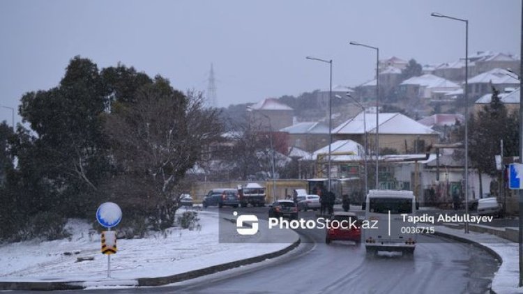    Azərbaycanda bu yollar buz bağlayacaq   - XƏBƏRDARLIQ