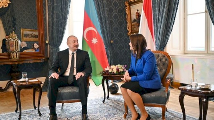    İlham Əliyevin Macarıstan Prezidenti ilə təkbətək görüşü oldu   