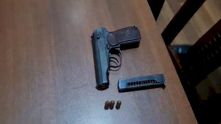    Keçmiş məhkumdan “Makarov“ tapançası götürüldü   