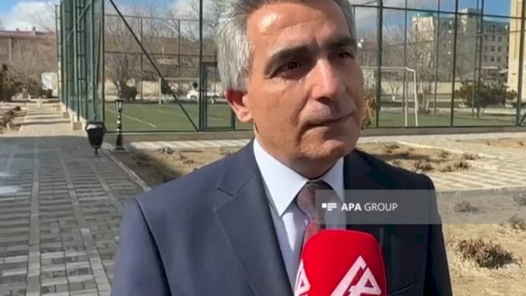    Nazir narazılığın  olduğu məktəbə gəldi   