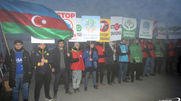    Laçın-Xankəndi yolunda aksiya davam edir   