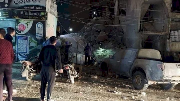    Türkiyədəki zəlzələ Suriyada da binaları dağıtdı   - 6 nəfər öldü 