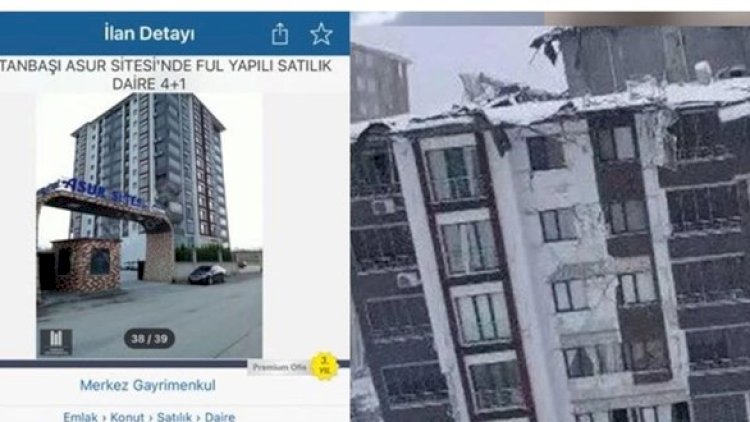    Altı ay əvvəl “zəlzələyə davamlı” sloqanı ilə satılan bina çökdü - Video   