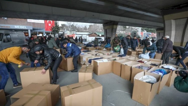    Daha bir neçə ünvanda Türkiyə üçün yardımlar toplanılır - SİYAHI   