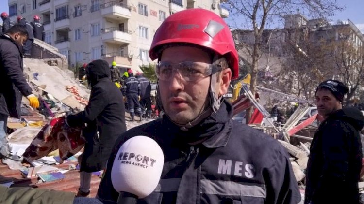    “Sona qədər Türkiyənin yanında olacaq“ - Azərbaycan xilasedicisi   