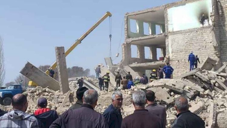    Məktəb binasının çökməsi ilə bağlı cinayət işi açıldı   