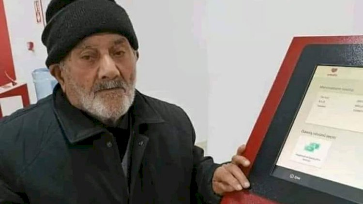    87 yaşlı Mirzə baba pensiyasını Türkiyəyə göndərdi   