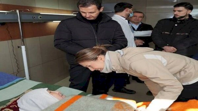   Bəşər Əsəd zəlzələ zonasına baş çəkdi   