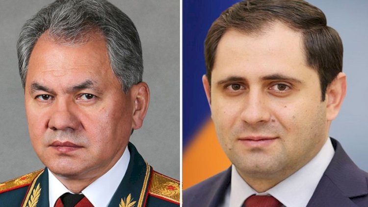    Şoyqu və Papikyan telefonla danışdı   