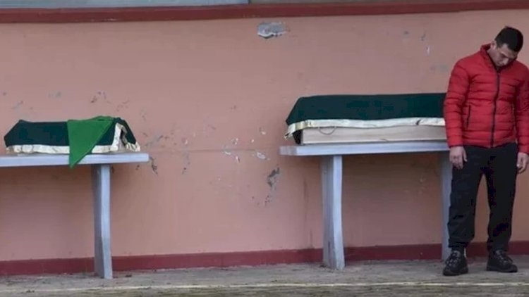    İki övladını itirən atanın bu fotosu gündəm oldu - Foto   