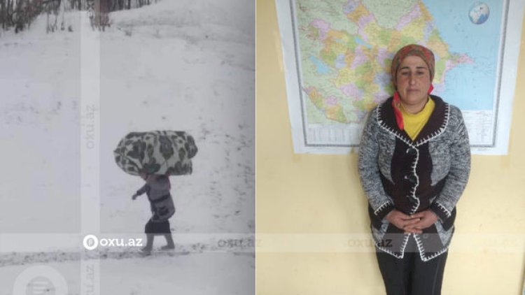    Fotosu gündəm olan xanım : “Təklif edirəm ki, hər kəs yardım kampaniyasına qoşulsun”   