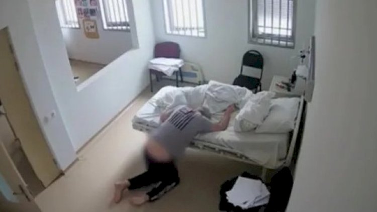    Saakaşvilinin xəstəxanadan ürəkdağlayan görüntüləri yayıldı    - Video
